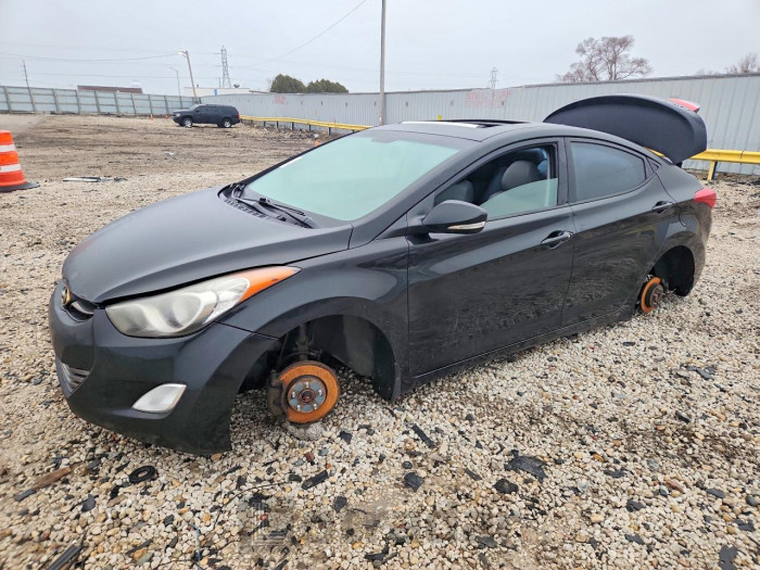 Hyundai Elantra 2013 VIN KMHDH4AE7DU657738