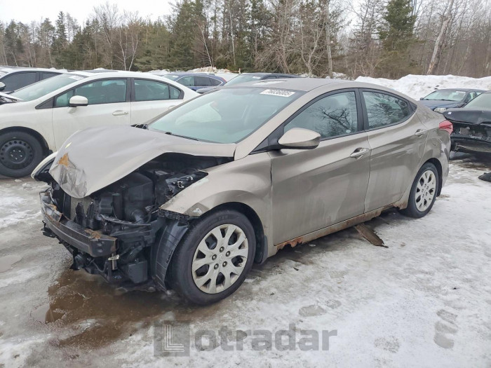 Hyundai Elantra 2014 VIN 5NPDH4AE4EH455178