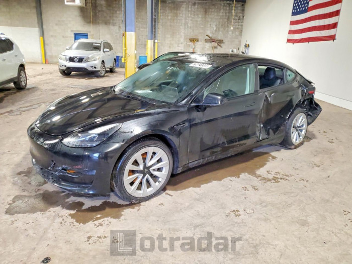 Tesla Model 3 2022 VIN 5YJ3E1EA3NF371443
