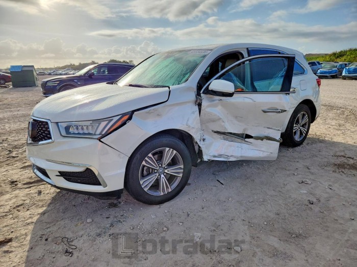 Acura Mdx 2020 VIN 5J8YD3H37LL008317
