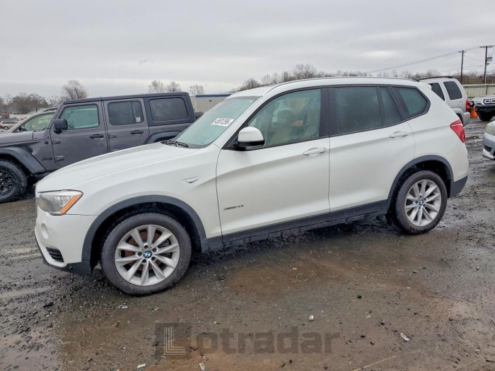 BMW X3 2017 VIN 5UXWX9C35H0W80102