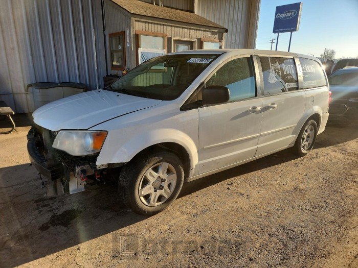 Dodge Caravan 2012 VIN 2C4RDGBG4CR351471