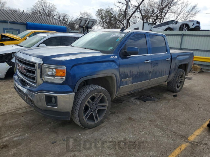 Gmc SIERRA 2015 VIN 3GTU2VEC2FG451849