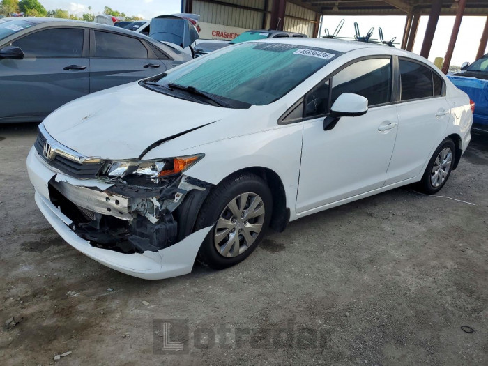 Honda Civic 2012 VIN 2HGFB2F51CH328743