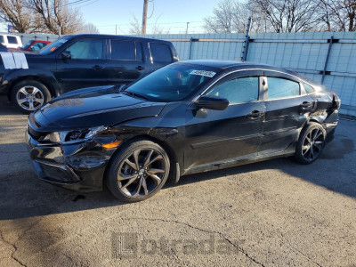 Honda Civic 2020 2HGFC2F81LH504763