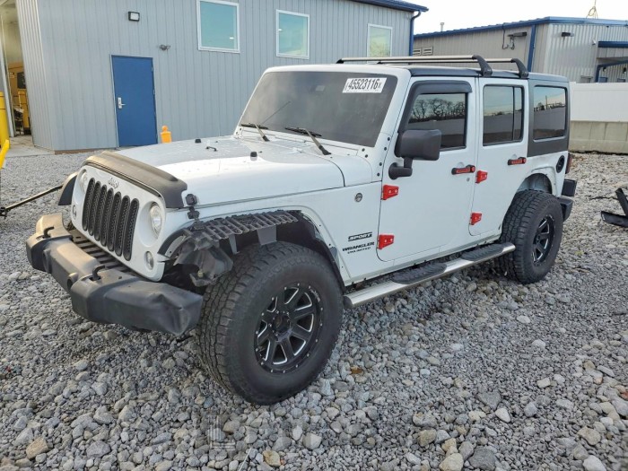 Jeep Wrangler / 2017 VIN 1C4BJWDG3HL591760