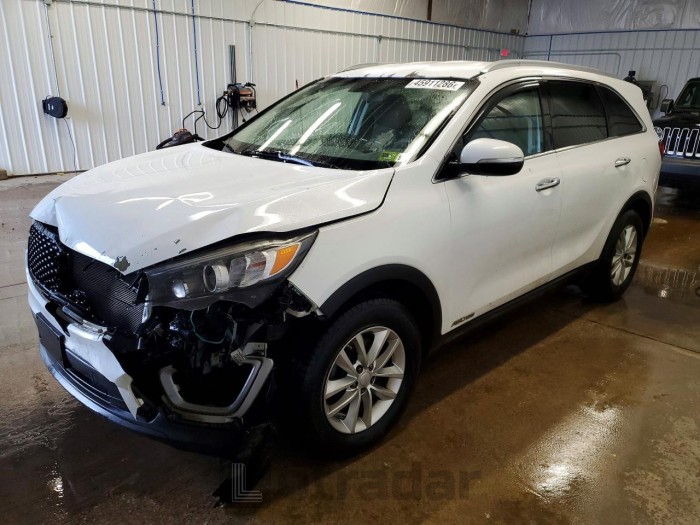 Kia Sorento 2016 VIN 5XYPGDA55GG044690
