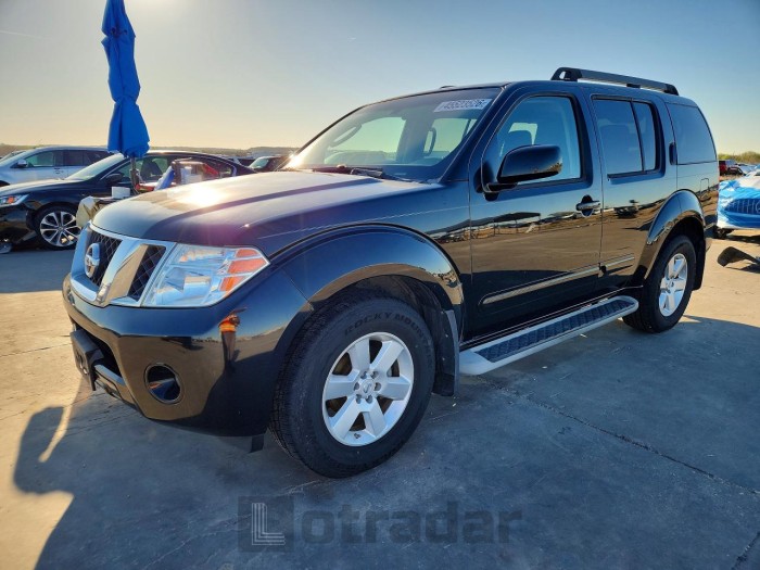 Nissan Pathfinder 2012 VIN 5N1AR1NN6CC626459