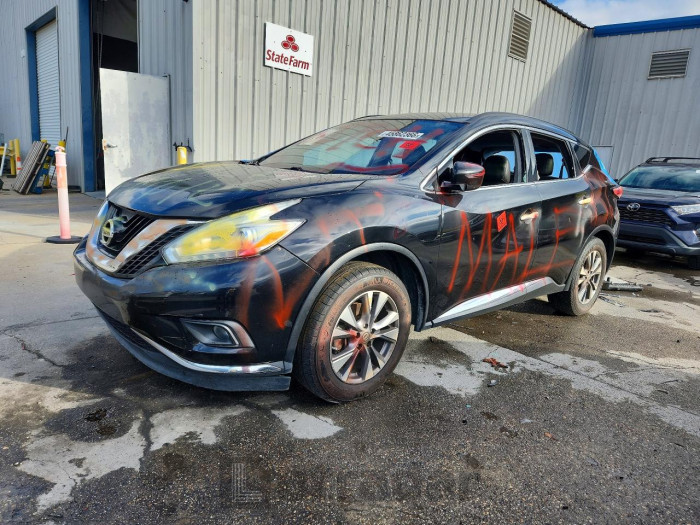 Nissan Murano 2017 VIN 5N1AZ2MG2HN158198