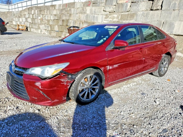 Toyota Camry 2016 VIN 4T1BF1FK5GU584951
