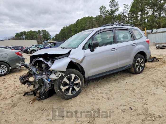 Subaru Forester 2017 VIN JF2SJABC6HH500990