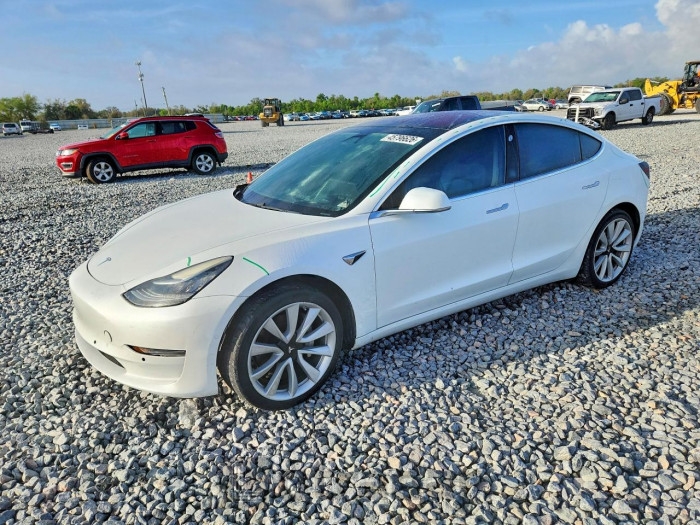 Tesla Model 3 2018 VIN 5YJ3E1EAXJF035797