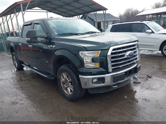 Ford F-150 2016 VIN 1FTFW1EG3GFD09490
