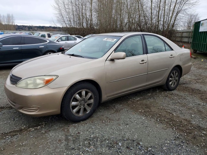 Toyota Camry 2003 VIN 4T1BE32K33U734814