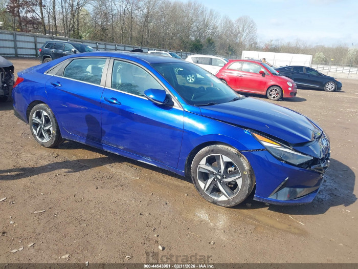 Hyundai Elantra 2021 VIN KMHLP4AG4MU090341