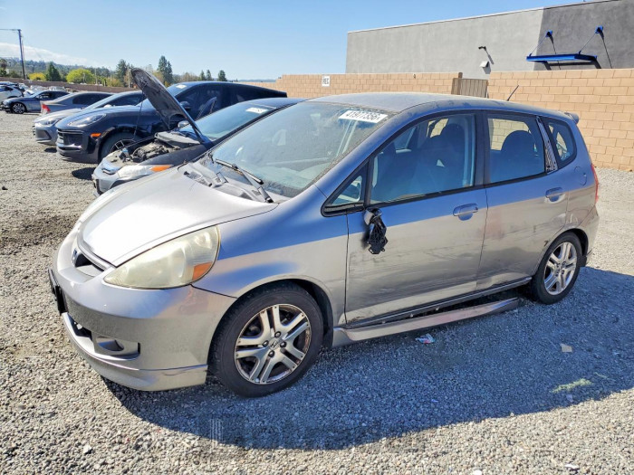 Honda Fit 2007 VIN JHMGD38607S060953