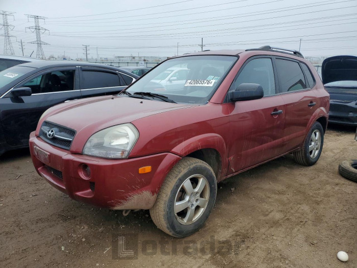Hyundai Tucson 2008 VIN KM8JM12B78U811842