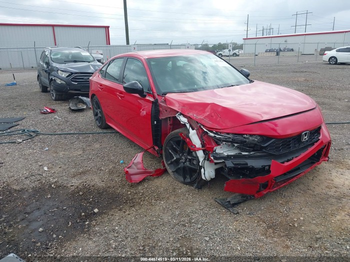 Honda Civic 2025 VIN 2HGFE2F52SH550603