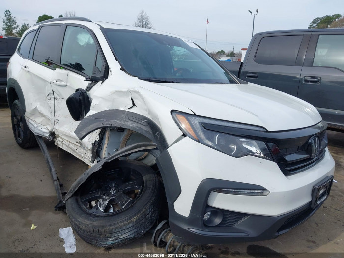 Honda Pilot 2022 VIN 5FNYF6H86NB021183