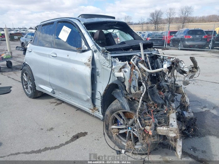 BMW X3 2020 VIN 5UXTY9C01L9B20865