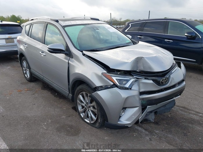 Toyota Rav 4 2016 VIN 2T3YFREV0GW272645