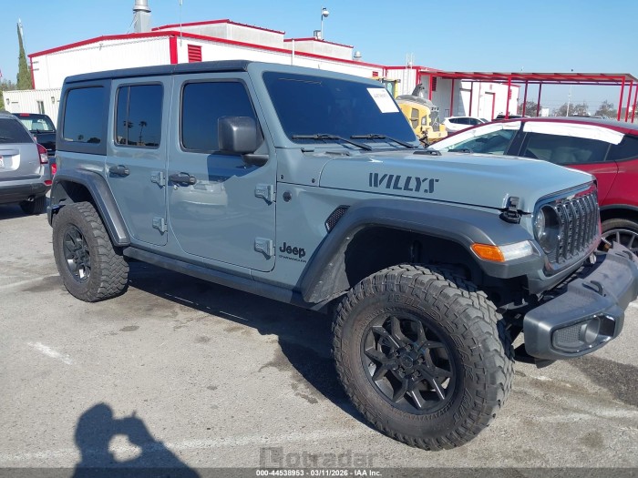 Jeep Wrangler / 2024 VIN 1C4PJXDG6RW323345