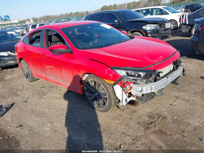 Honda Civic 2020 VIN 2HGFC2F89LH589478