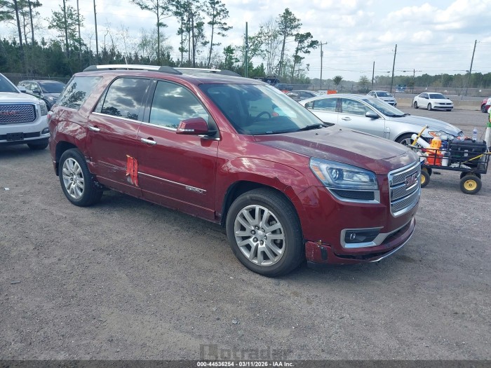 Gmc Acadia 2016 VIN 1GKKRTKD6GJ267748