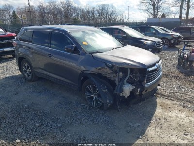 Toyota Highlander 2016 5TDJKRFH5GS345712