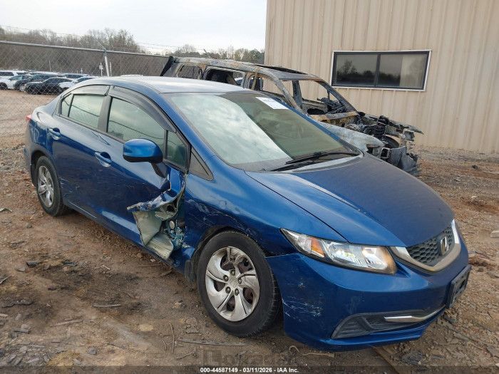 Honda Civic 2013 VIN 2HGFB2F50DH560963