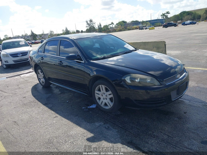 Chevrolet Impala 2012 VIN 2G1WG5E34C1274339