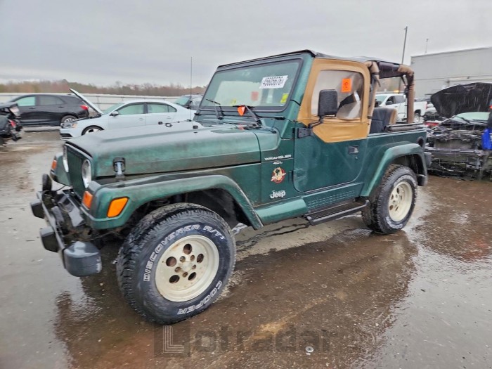 Jeep Wrangler / 1999 VIN 1J4FY49S0XP422411