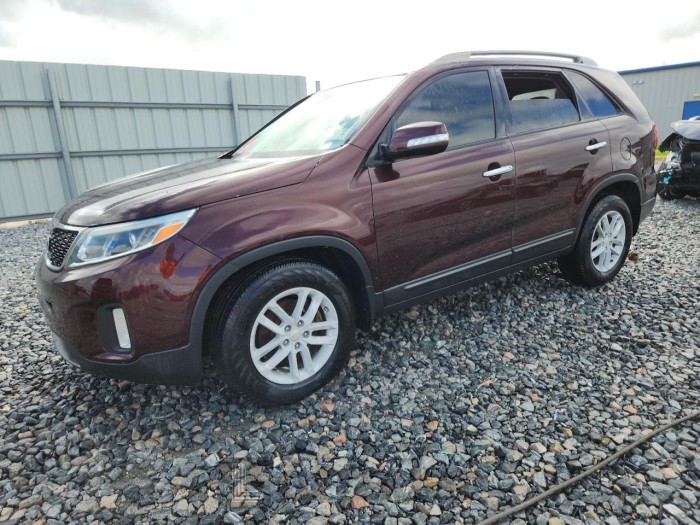 Kia Sorento 2015 VIN 5XYKT3A67FG658356