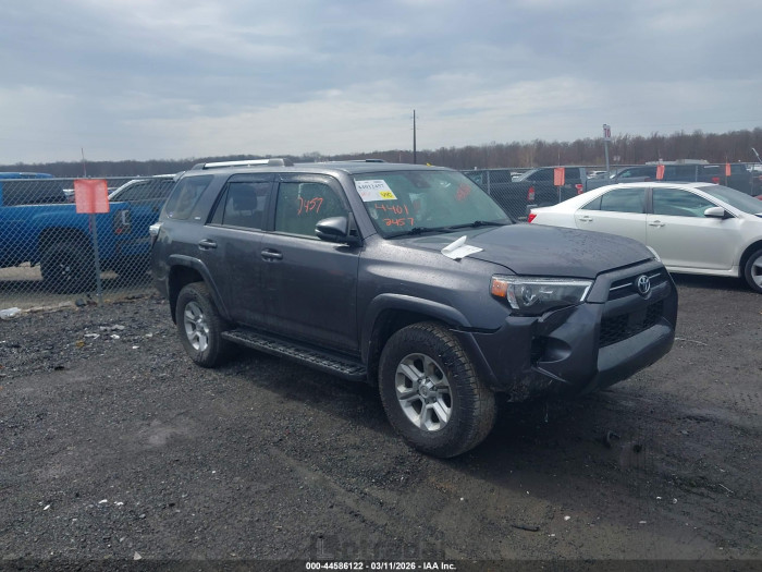 Toyota 4runner 2022 VIN JTENU5JR0N6052698
