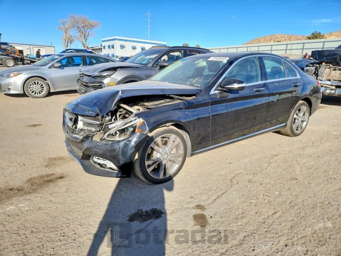 Mercedes-benz C-klasse 2015 VIN 55SWF4KBXFU047981