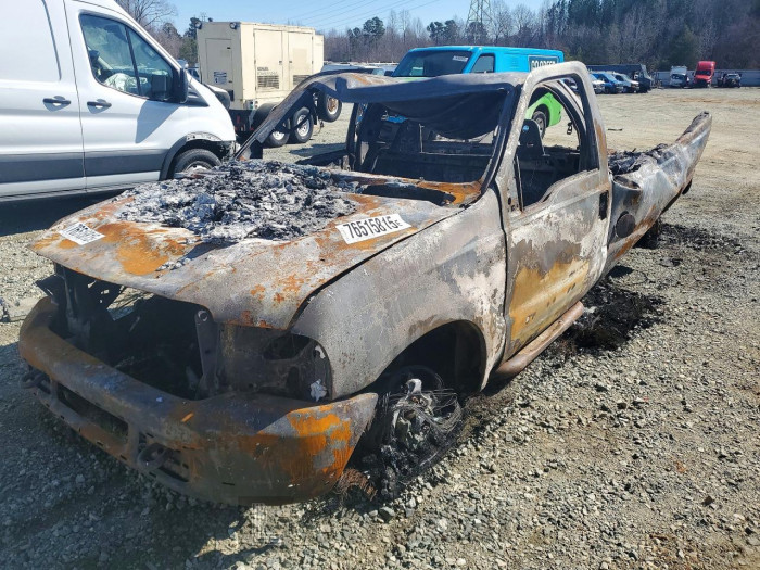 Ford F350 2003 VIN 3FTSF31L43MB47697
