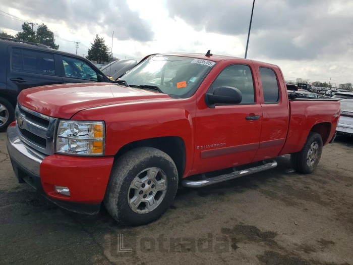 Chevrolet Silverado 2007 VIN 1GCEK19C97E503803