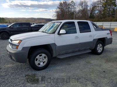 Chevrolet Avalanche 2002 VIN 3GNEK13T02G185233
