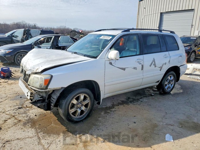 Toyota Highlander 2006 VIN JTEEP21A360184519