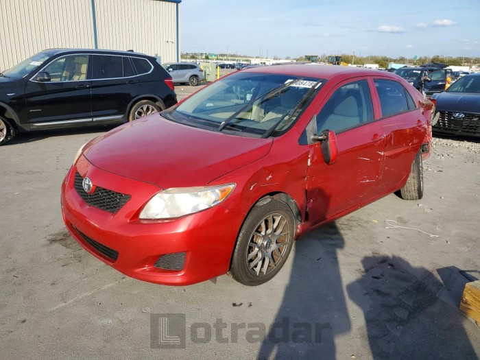 Toyota Corolla 2010 VIN JTDBU4EE5AJ065155