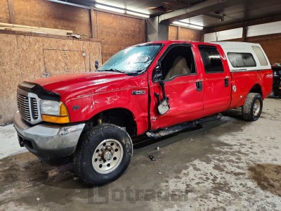 Ford F250 2001 3FTNW21S81MA35562