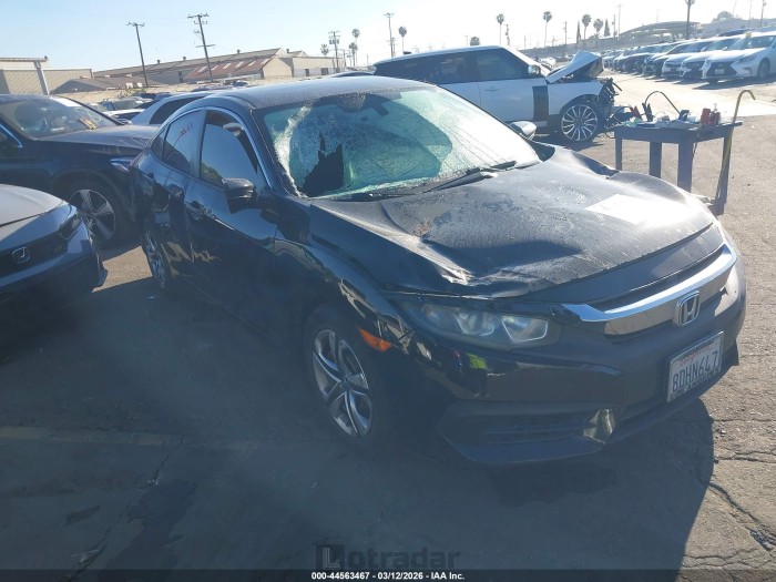 Honda Civic 2018 VIN 2HGFC2F52JH545261