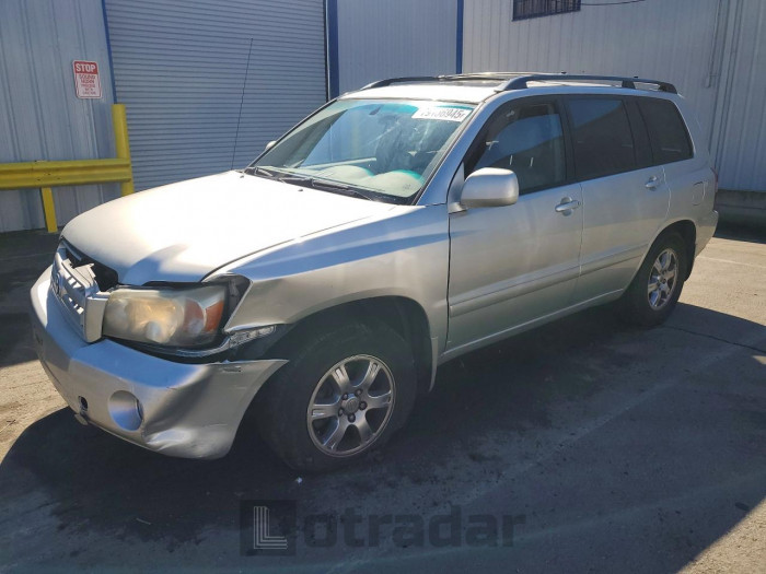 Toyota Highlander 2006 VIN JTEDP21A160103464