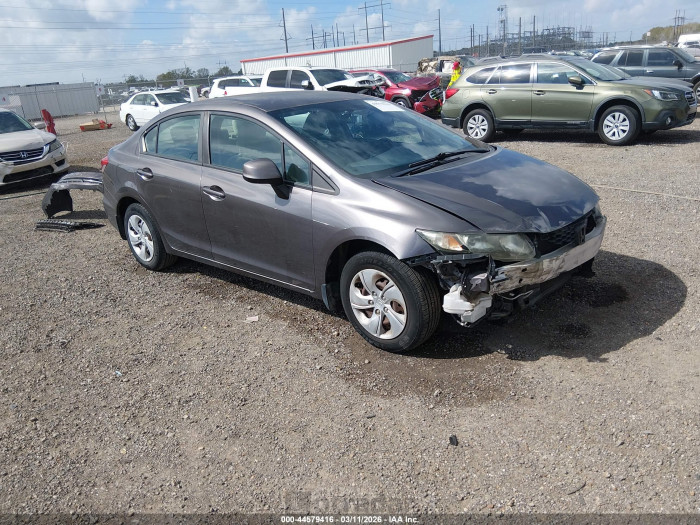 Honda Civic 2013 VIN 19XFB2F52DE053802