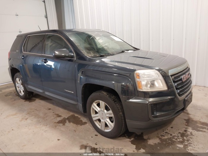 Gmc Terrain 2016 VIN 2GKFLSEK4G6208704