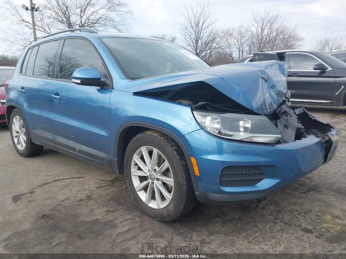 Volkswagen Tiguan 2017 VIN WVGBV7AX2HK049971
