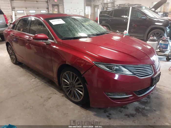 Lincoln Mkz 2014 VIN 3LN6L2J99ER817867