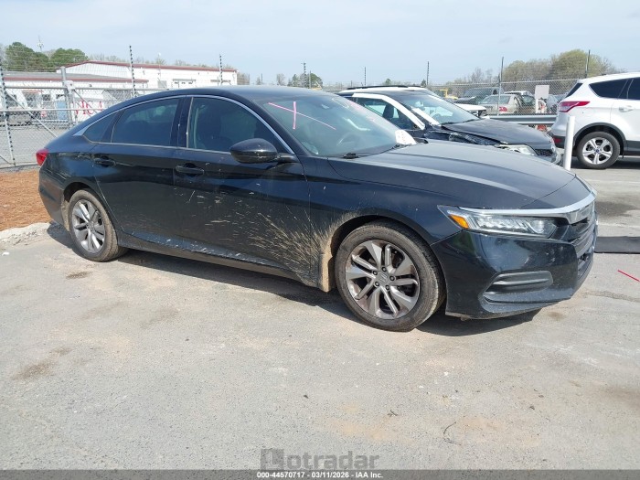 Honda Accord 2019 VIN 1HGCV1F11KA118318
