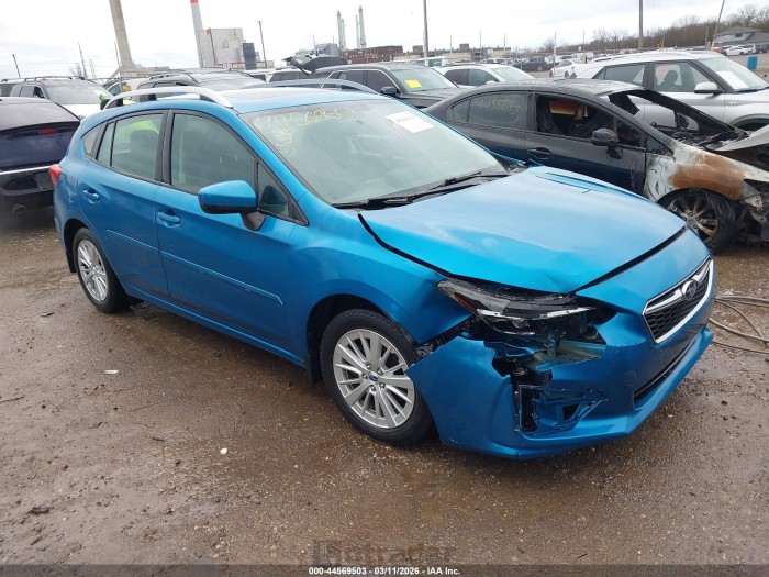 Subaru Impreza 2017 VIN 4S3GTAD64H3741059