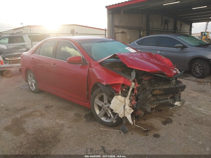Toyota Camry 2012 VIN 4T1BF1FK5CU579663